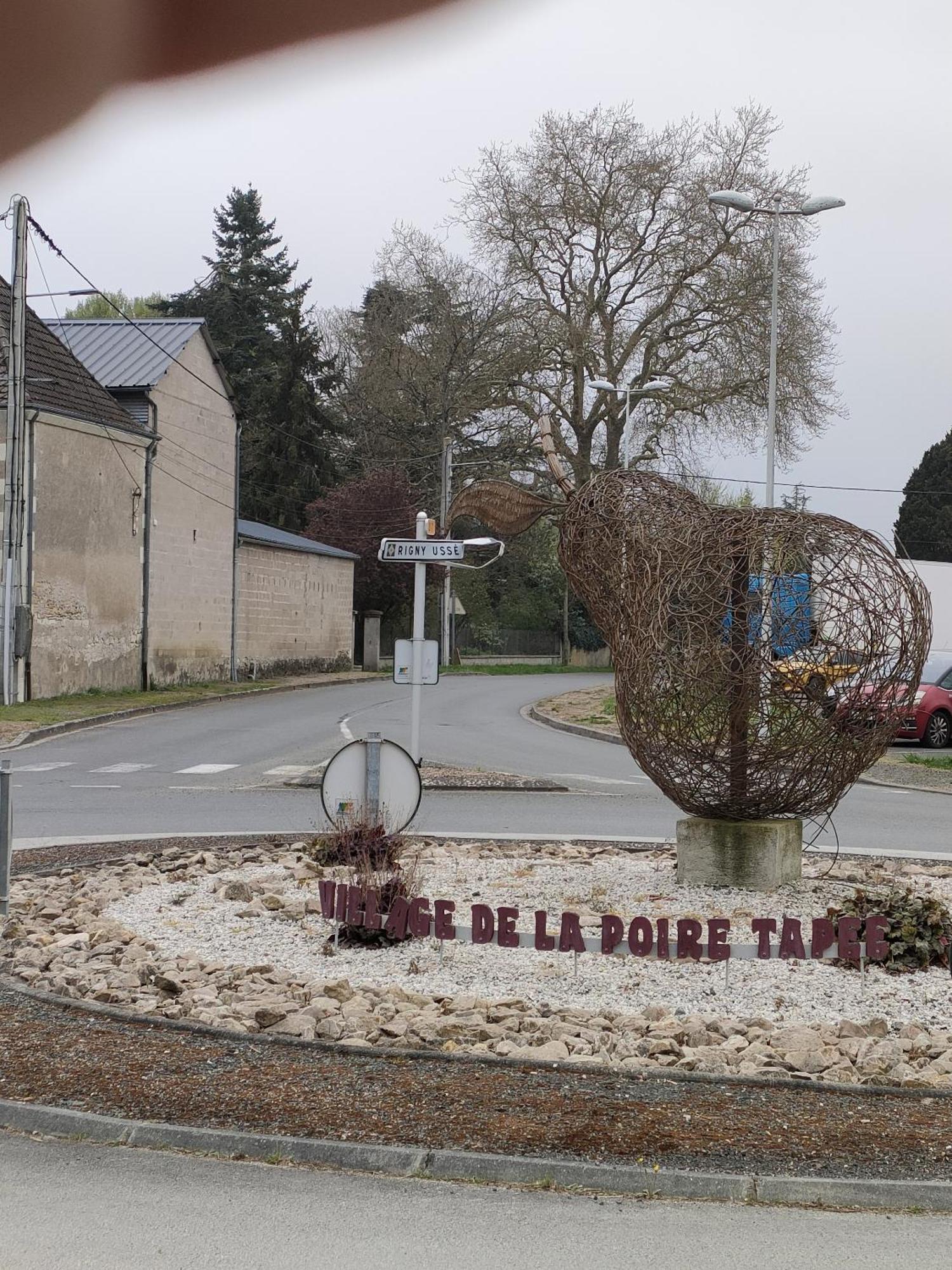 Вилла Les Logis D Usse Rigny-Usse Экстерьер фото